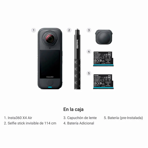 GARMIN - Insta360 X4 AIR Starter bundle.
